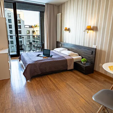 Apartamenty Triton Park Warschau Exterior foto